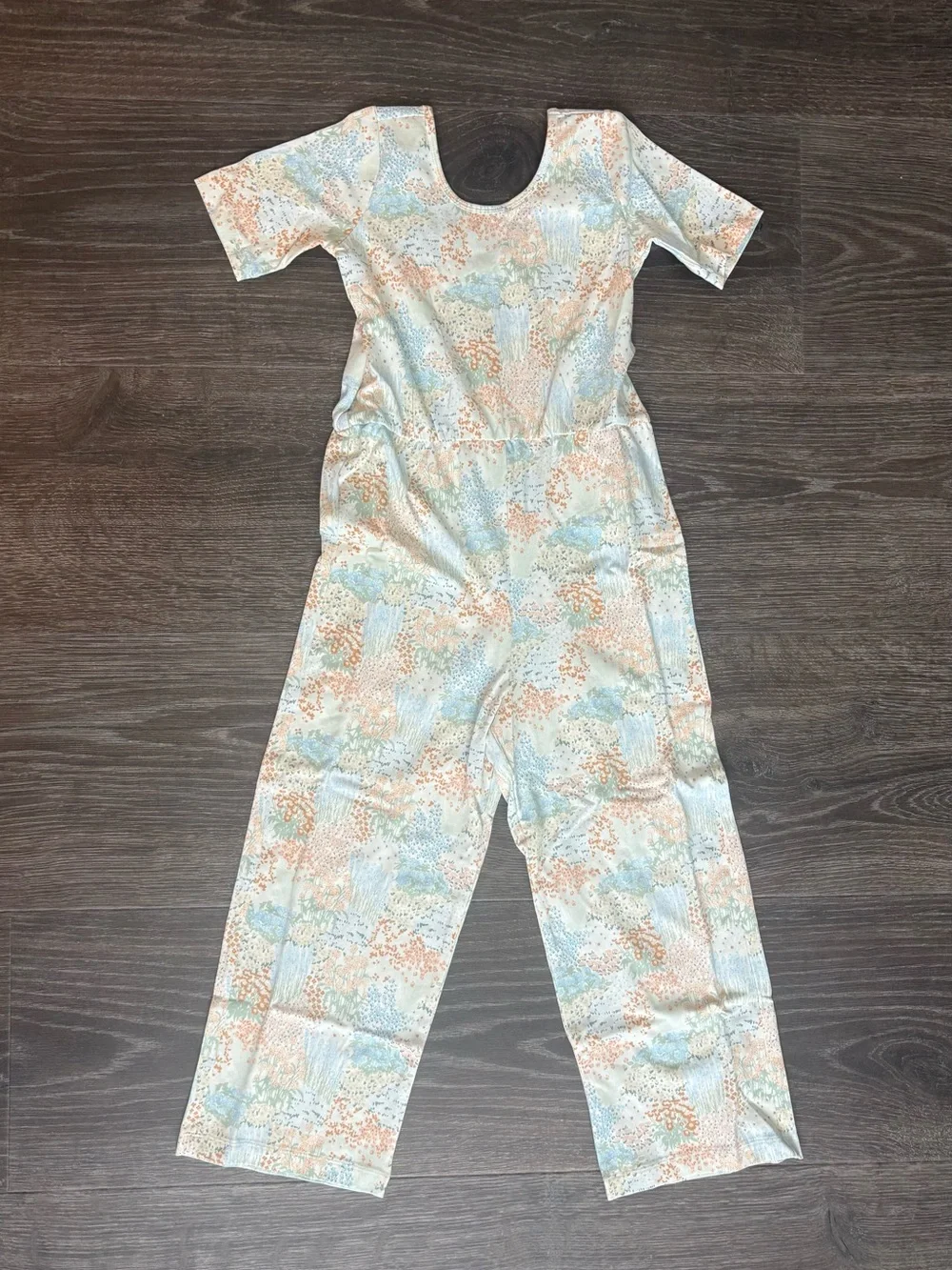 Alice + Ames Wide Leg Jumpsuit - Size 7 Watercolor NEW!